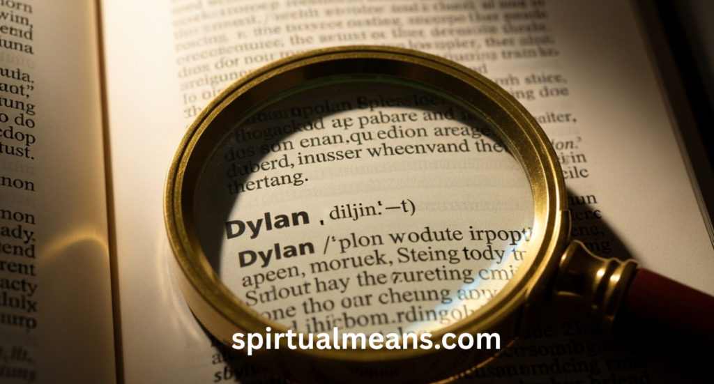 What Does the Name Dylan Mean
