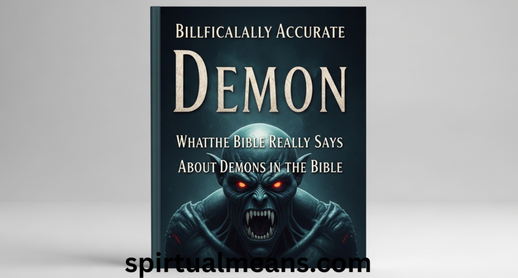 Biblically Accurate Demon: What the Bible Really Says About Demons in the Bible