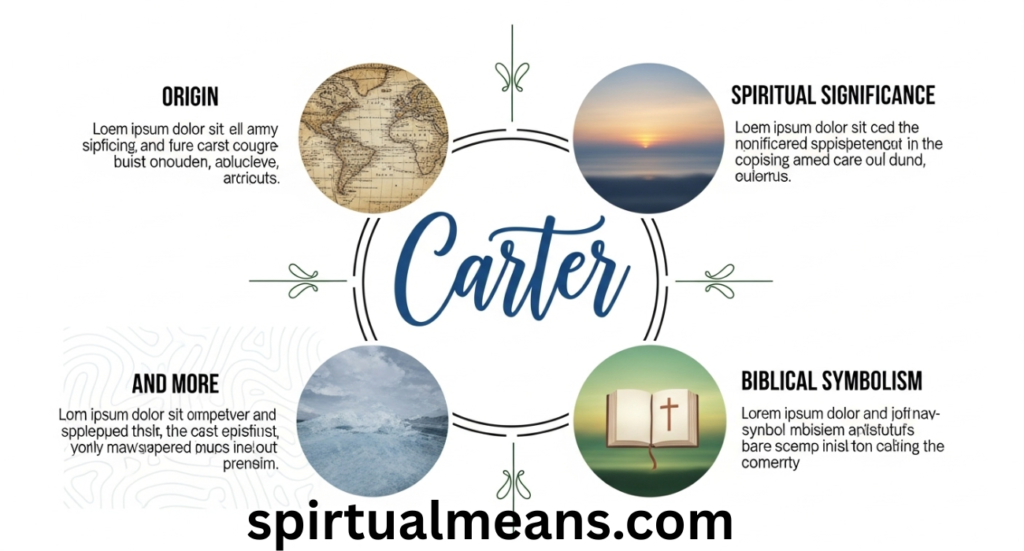 Carter Name Meaning: Origin, Spiritual Significance, Biblical Symbolism, and More