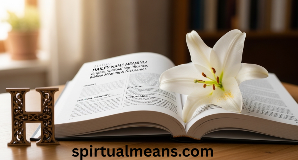 Hailey Name Meaning: Origins, Spiritual Significance, Biblical Meaning & Nicknames