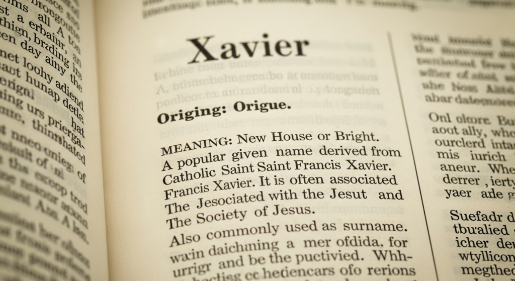 What Does the Name "Xavier" Mean? A Complete Guide