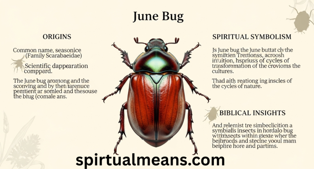 June Bug Meaning: Origins, Spiritual Symbolism, and Biblical Insights
