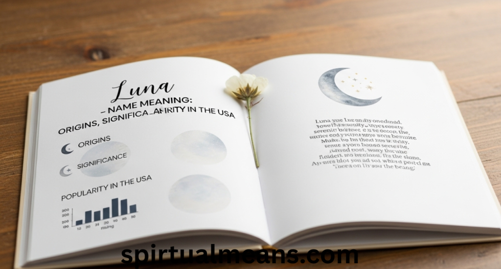 Luna – Name Meaning: Origins, Significance, and Popularity in the USA