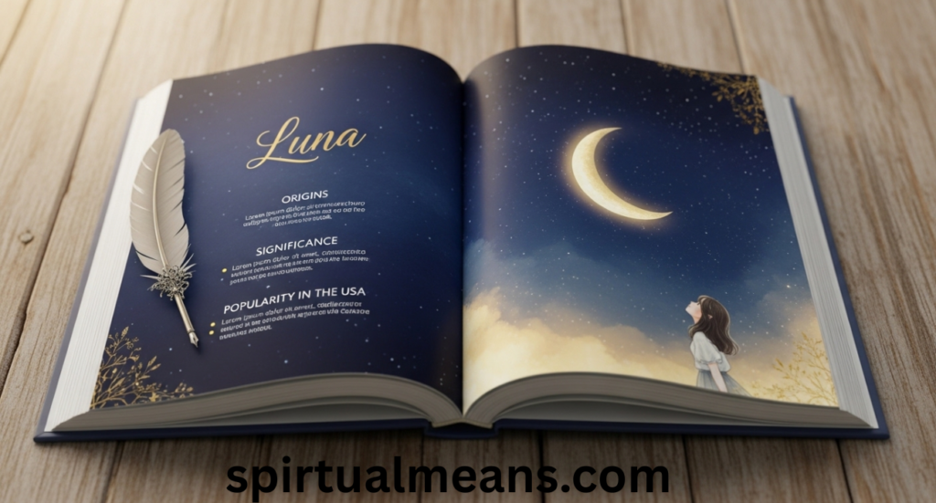 Luna – Name Meaning: Origins, Significance, and Popularity in the USA