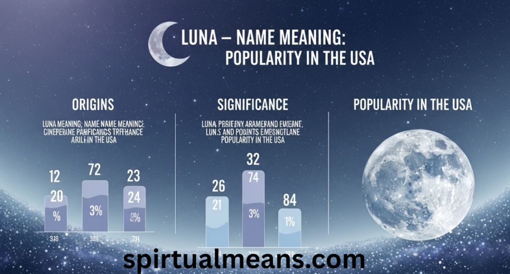 Luna – Name Meaning: Origins, Significance, and Popularity in the USA