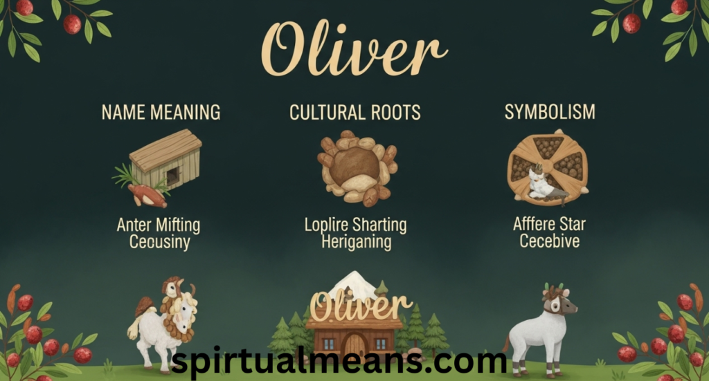 Oliver Name Meaning, Cultural Roots, and Symbolism
