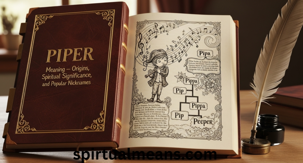 Piper: Meaning – Origins, Spiritual Significance, and Popular Nicknames