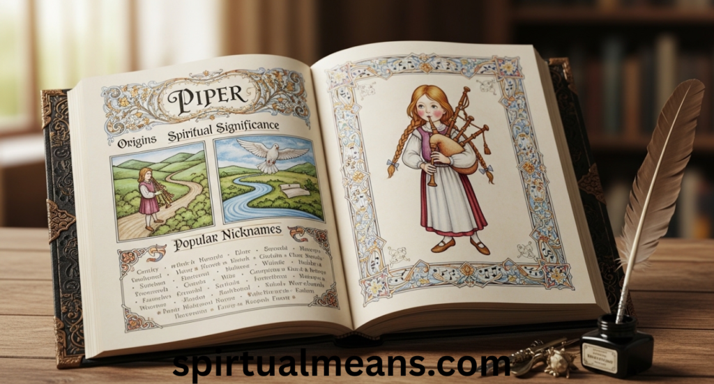 Piper: Meaning – Origins, Spiritual Significance, and Popular Nicknames
