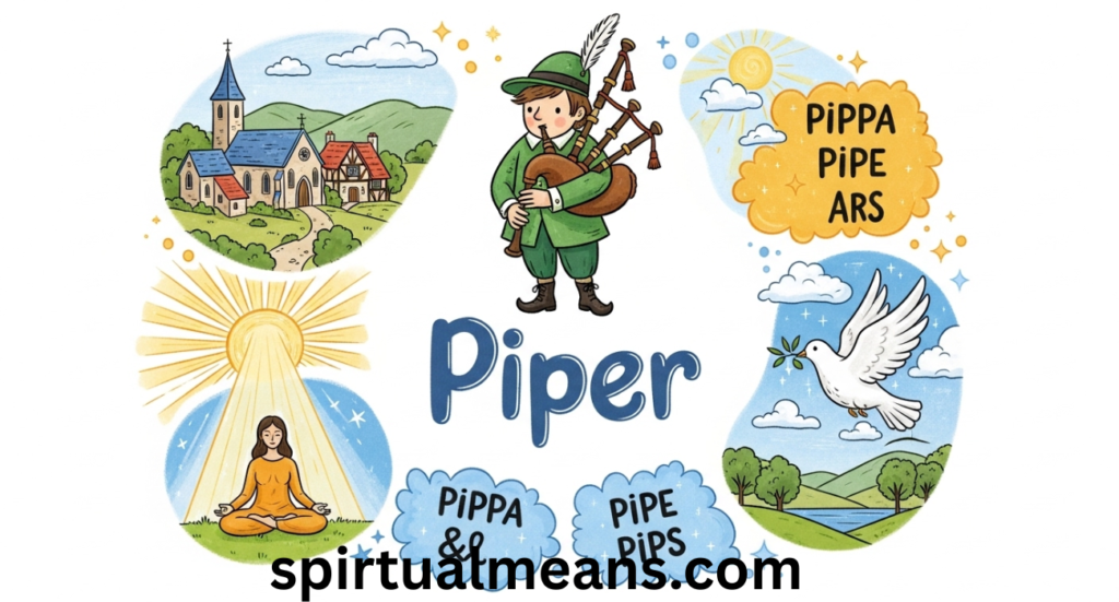 Piper: Meaning – Origins, Spiritual Significance, and Popular Nicknames