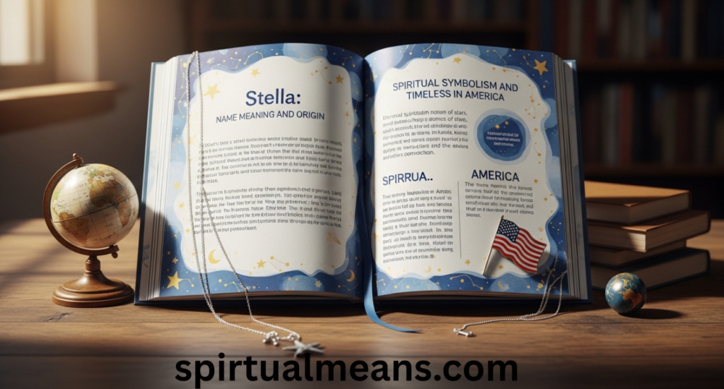 Stella Name Meaning: Origin, Spiritual Symbolism, and Timeless Appeal in America