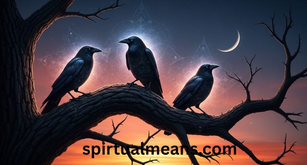 The Spiritual Meaning of Seeing 3 Crows: Hidden Messages, Symbolism, and Spiritual Guidance