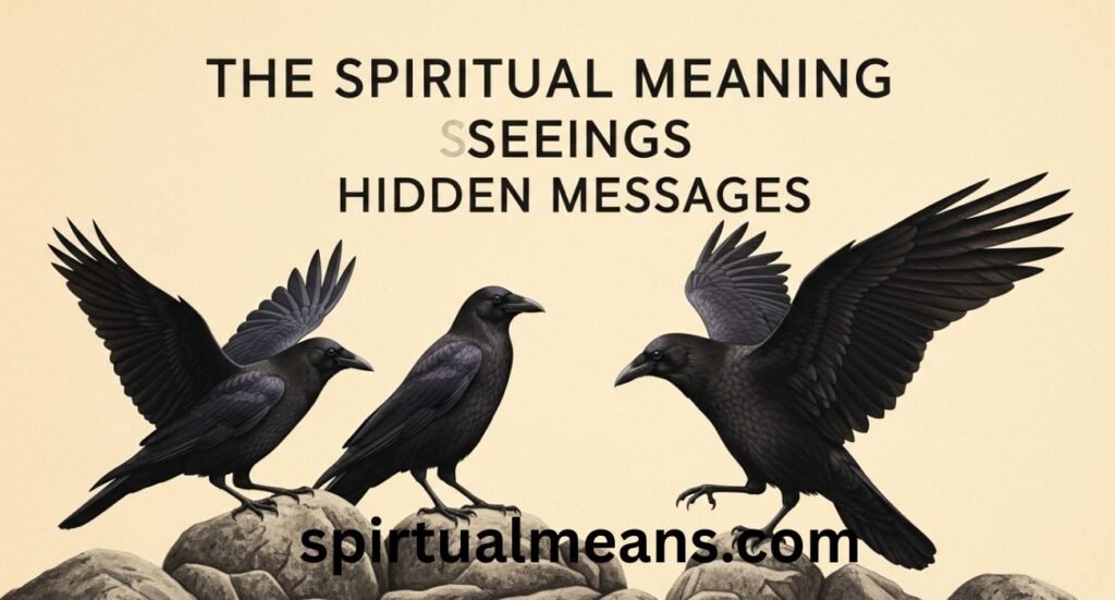 The Spiritual Meaning of Seeing 3 Crows: Hidden Messages, Symbolism, and Spiritual Guidance