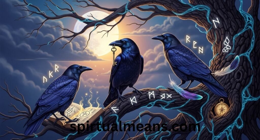 The Spiritual Meaning of Seeing 3 Crows: Hidden Messages, Symbolism, and Spiritual Guidance