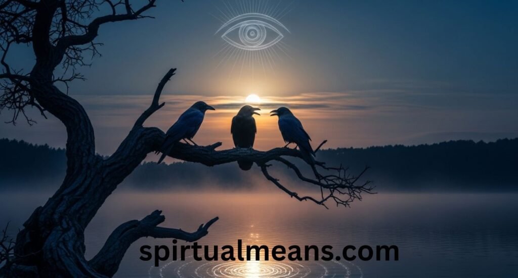 The Spiritual Meaning of Seeing 3 Crows: Hidden Messages, Symbolism, and Spiritual Guidance