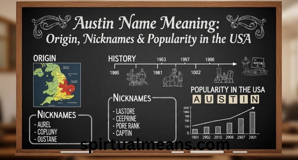 Austin Name Meaning: Origin, History, Nicknames & Popularity in the USA