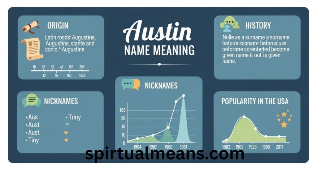 Austin Name Meaning: Origin, History, Nicknames & Popularity in the USA