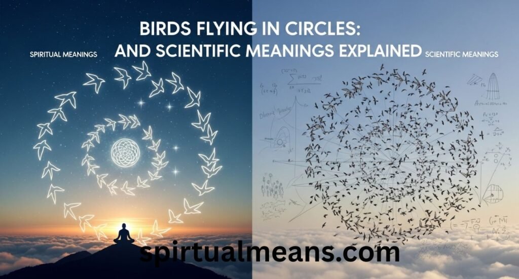 Birds Flying in Circles: Spiritual and Scientific Meanings Explained