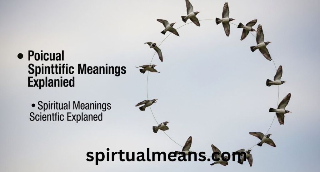 Birds Flying in Circles: Spiritual and Scientific Meanings Explained