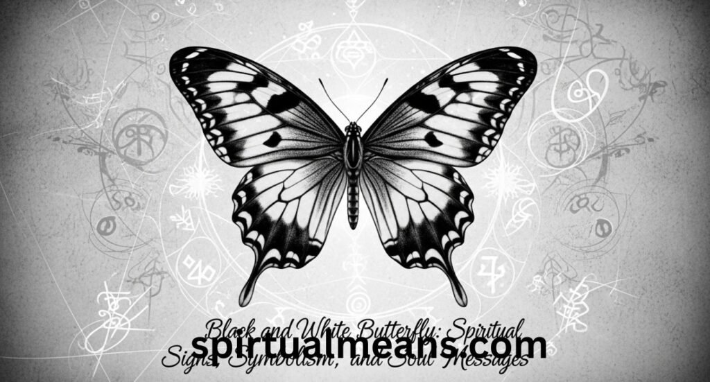 Black and White Butterfly Spiritual Meaning: A Deep Guide to Signs, Symbolism, and Soul Messages