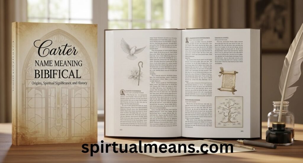 Carter Name Meaning Biblical: Origins, Spiritual Significance, and History