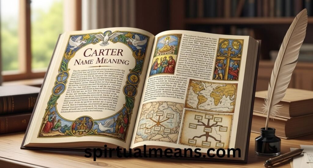 Carter Name Meaning Biblical: Origins, Spiritual Significance, and History