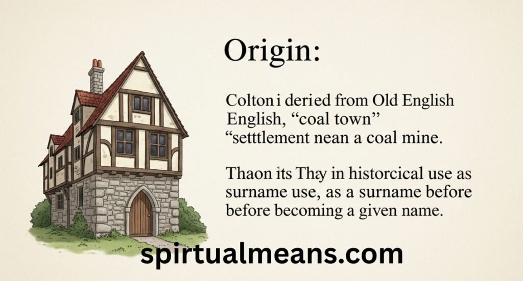 Colton Name Meaning: Origin, Spiritual Significance, and Popular Nicknames