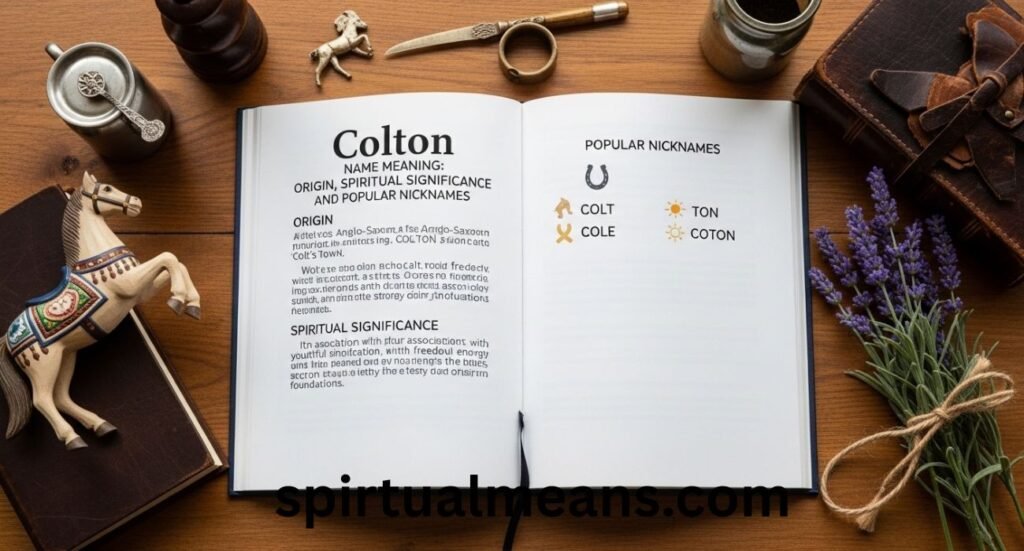 Colton Name Meaning: Origin, Spiritual Significance, and Popular Nicknames