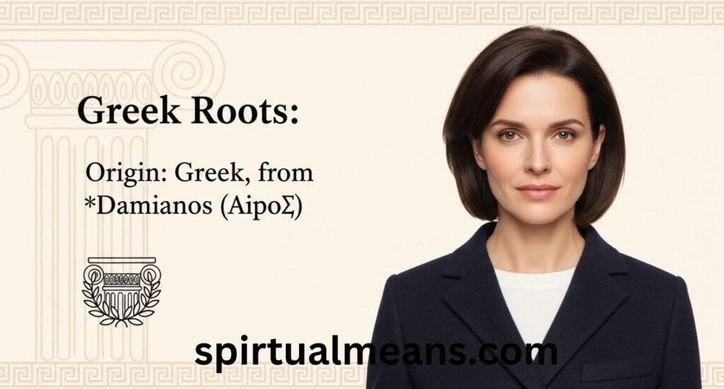 Damien Name Meaning: Greek Roots, Spiritual Depth, Biblical Links & Modern Appeal in America
