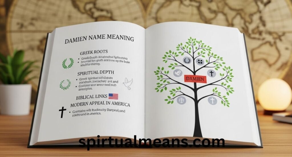 Damien Name Meaning: Greek Roots, Spiritual Depth, Biblical Links & Modern Appeal in America