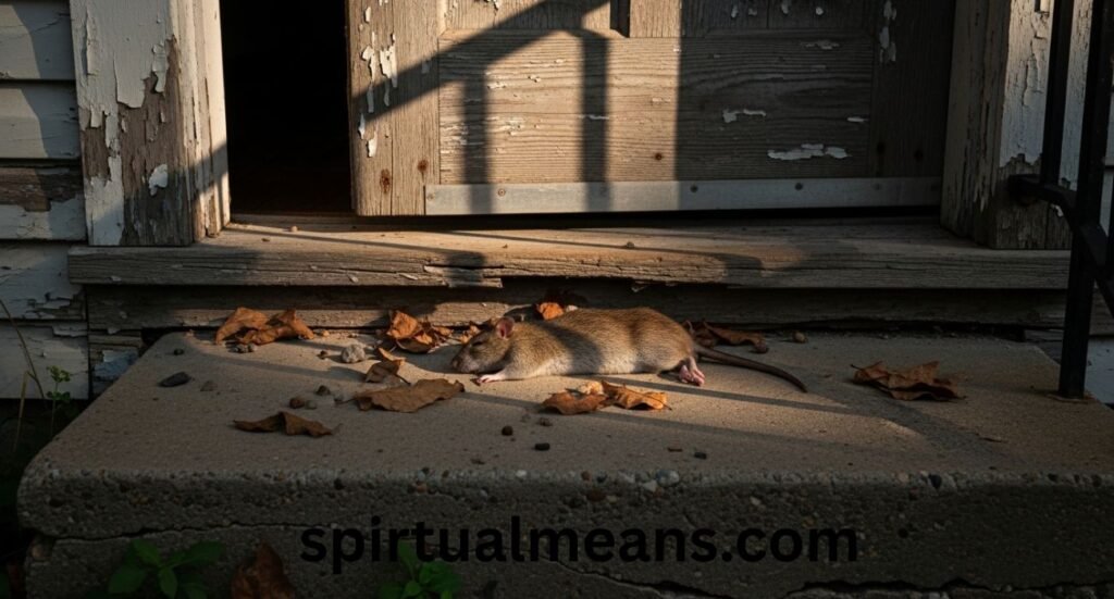 Dead Rat Outside House: Spiritual Meaning, Symbolism, and Hidden Messages