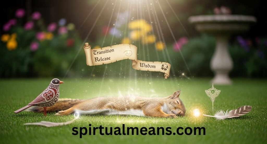Dead Squirrel in Yard: Spiritual Meaning and Messages from the Universe