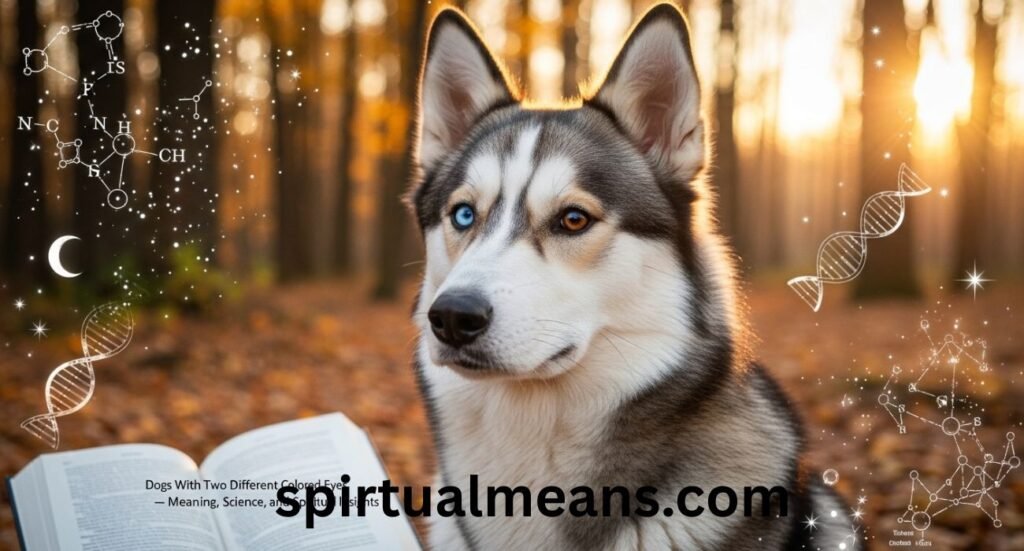Dogs With Two Different Colored Eyes – Meaning, Science, and Spiritual Insights