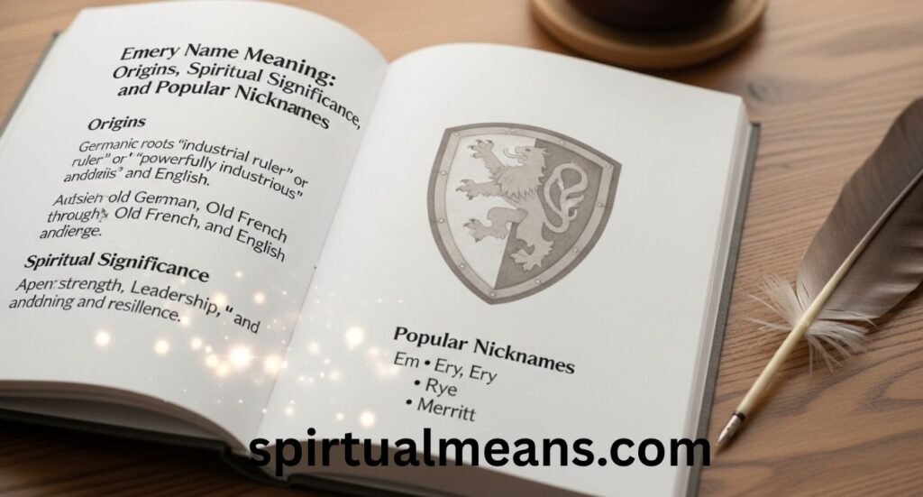 Emery Name Meaning: Origins, Spiritual Significance, and Popular Nicknames