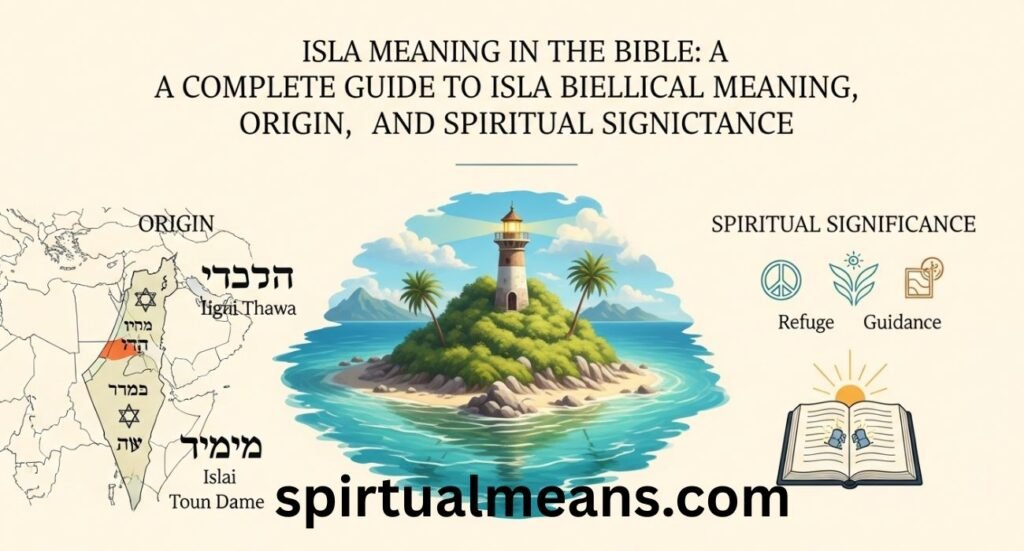 Isla Meaning in the Bible: A Complete Guide to Isla Biblical Meaning, Origin, and Spiritual Significance