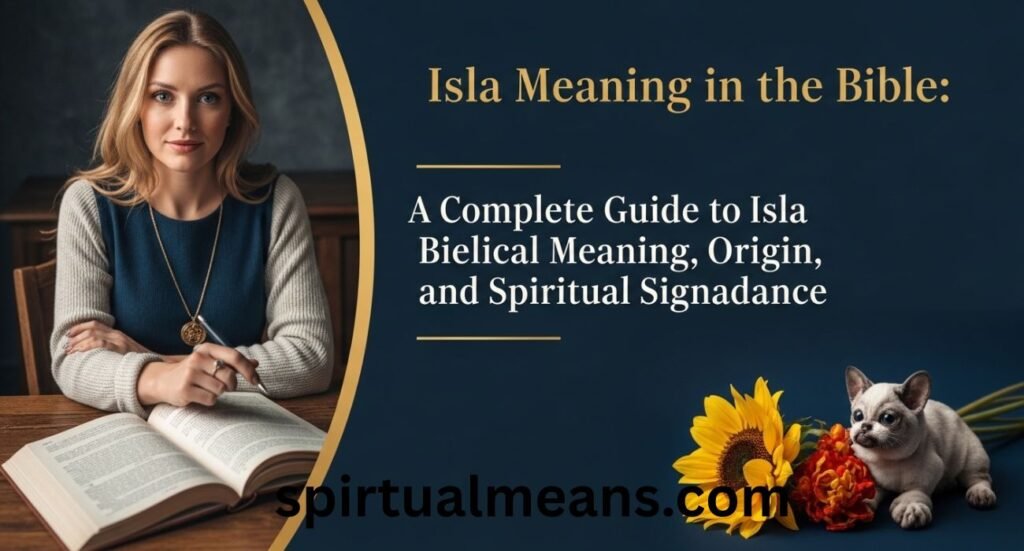 Isla Meaning in the Bible: A Complete Guide to Isla Biblical Meaning, Origin, and Spiritual Significance