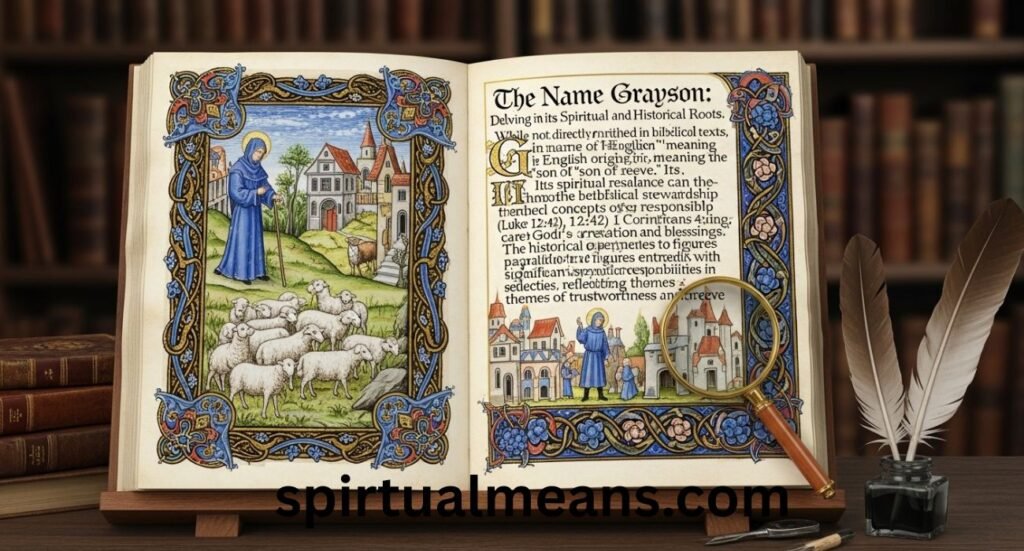 Meaning of Grayson in the Bible – Discover Its Spiritual and Historical Roots