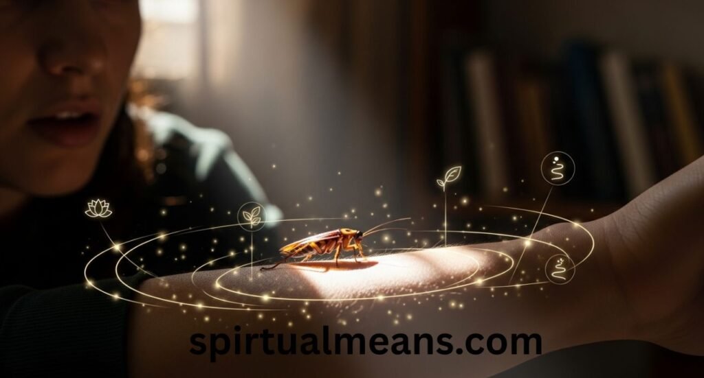 Meanings Of A Cockroach Crawling On You: Spiritual Symbolism, Personal Growth, and Life Lessons