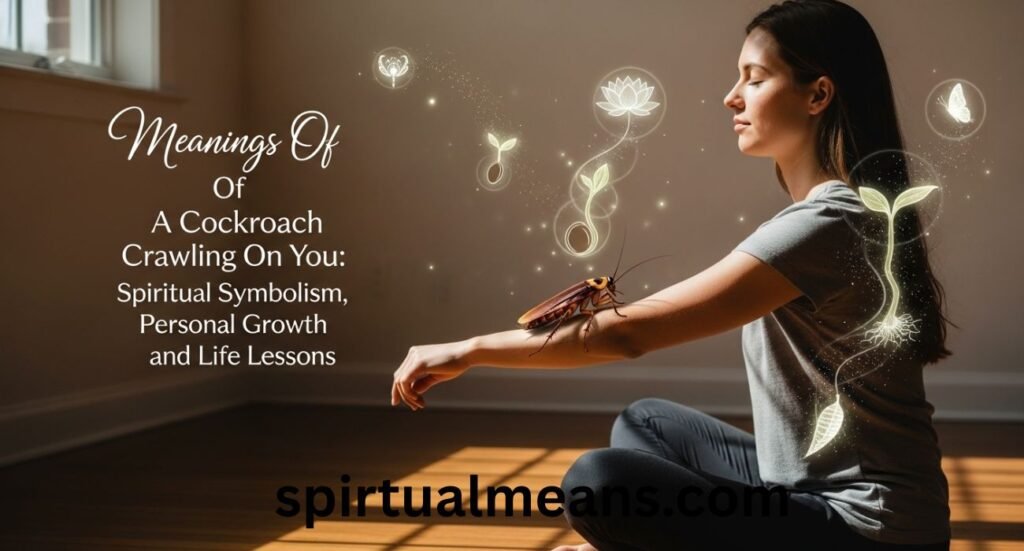 Meanings Of A Cockroach Crawling On You: Spiritual Symbolism, Personal Growth, and Life Lessons