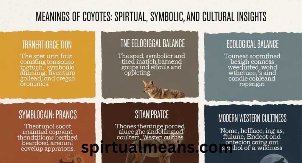 Meanings of Coyotes: Spiritual, Symbolic, and Cultural Insights