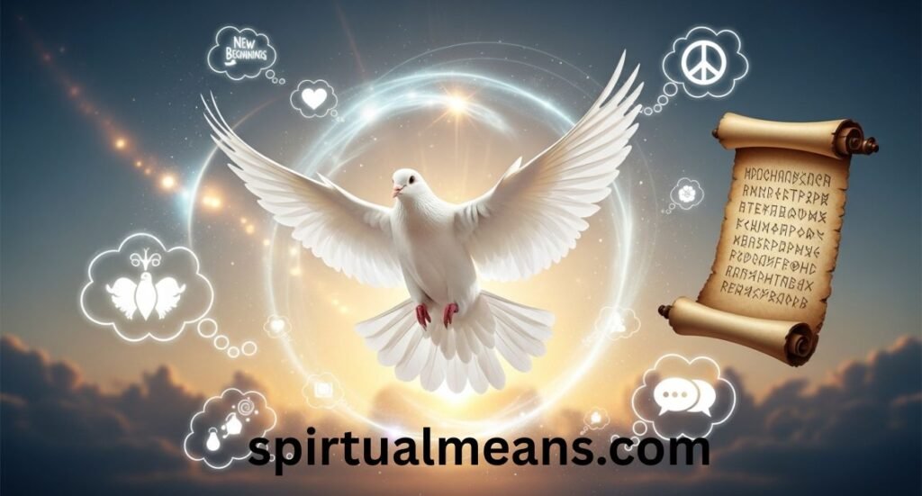 Meanings of Seeing a White Pigeon: Spiritual Signs, Messages, and Symbolism