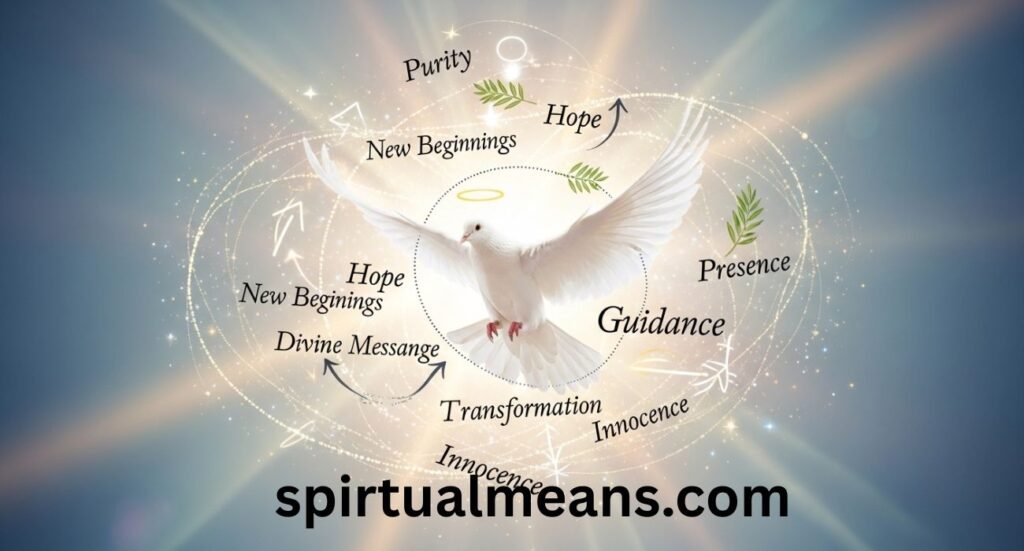 Meanings of Seeing a White Pigeon: Spiritual Signs, Messages, and Symbolism