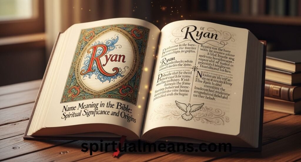 Ryan Name Meaning in Bible: Spiritual Significance and Origins