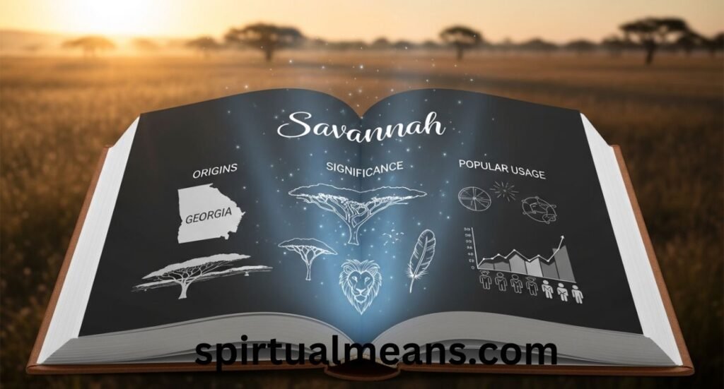 Savannah Spiritual Meaning of the Name Explained: Origins, Significance, and Popular Usage
