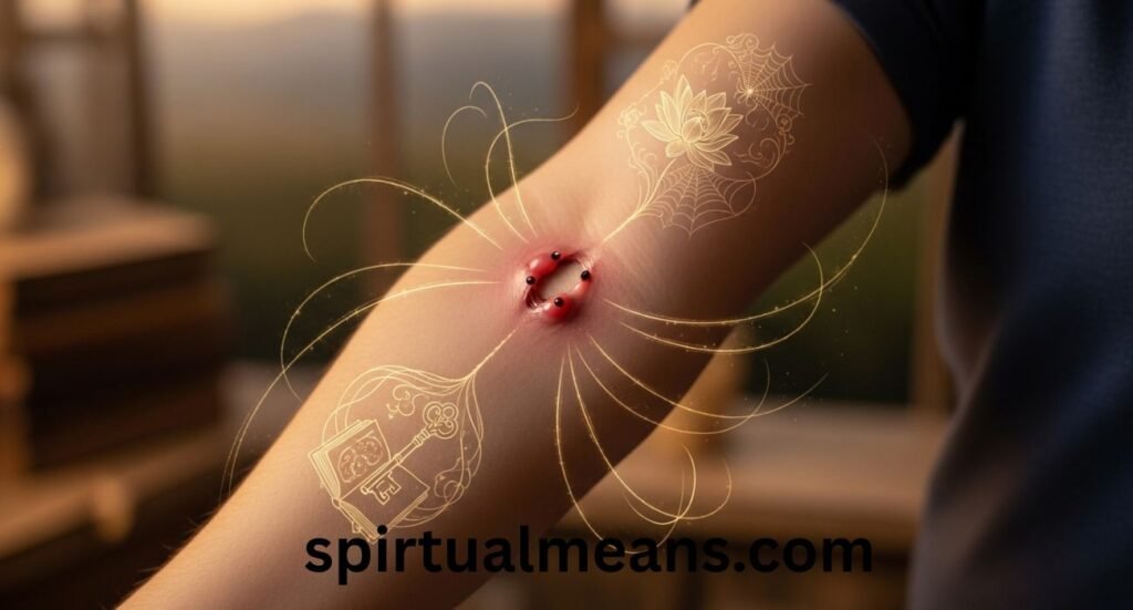 Spiritual Meaning of a Spider Bite: Discover Messages, Growth, and Life Lessons