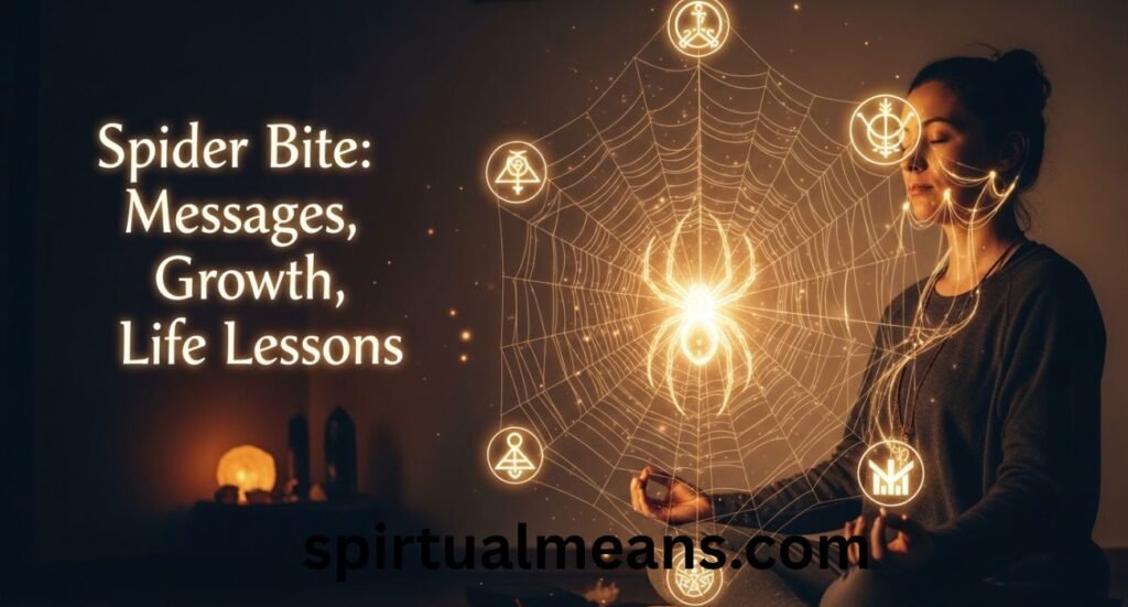 Spiritual Meaning of a Spider Bite: Discover Messages, Growth, and Life Lessons