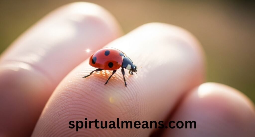 The Spiritual Meaning of a Ladybug Landing on You: A Powerful Spiritual Sign of Luck, Love, and Protection