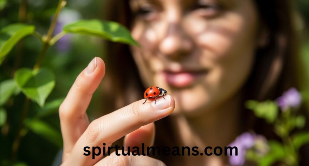 The Spiritual Meaning of a Ladybug Landing on You: A Powerful Spiritual Sign of Luck, Love, and Protection