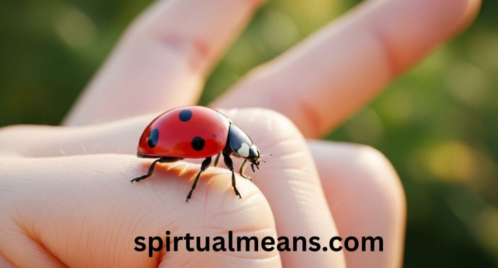 The Spiritual Meaning of a Ladybug Landing on You: A Powerful Spiritual Sign of Luck, Love, and Protection