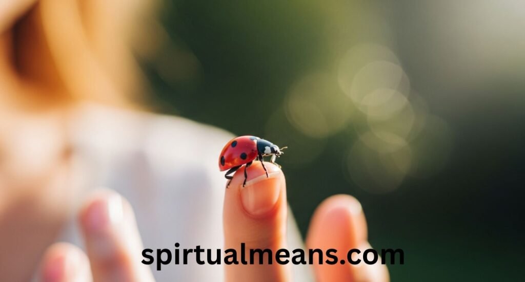 The Spiritual Meaning of a Ladybug Landing on You: A Powerful Spiritual Sign of Luck, Love, and Protection