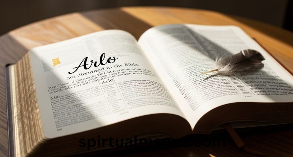 What Does “Arlo Mean in Bible”?